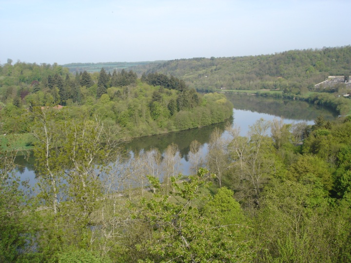 The Moselle River in Liverdun.